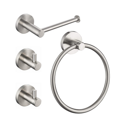 Halo 4-Piece Bathroom Hardware Set - C-CBA14-4-1  - Shop at Home Craft Studio - 11