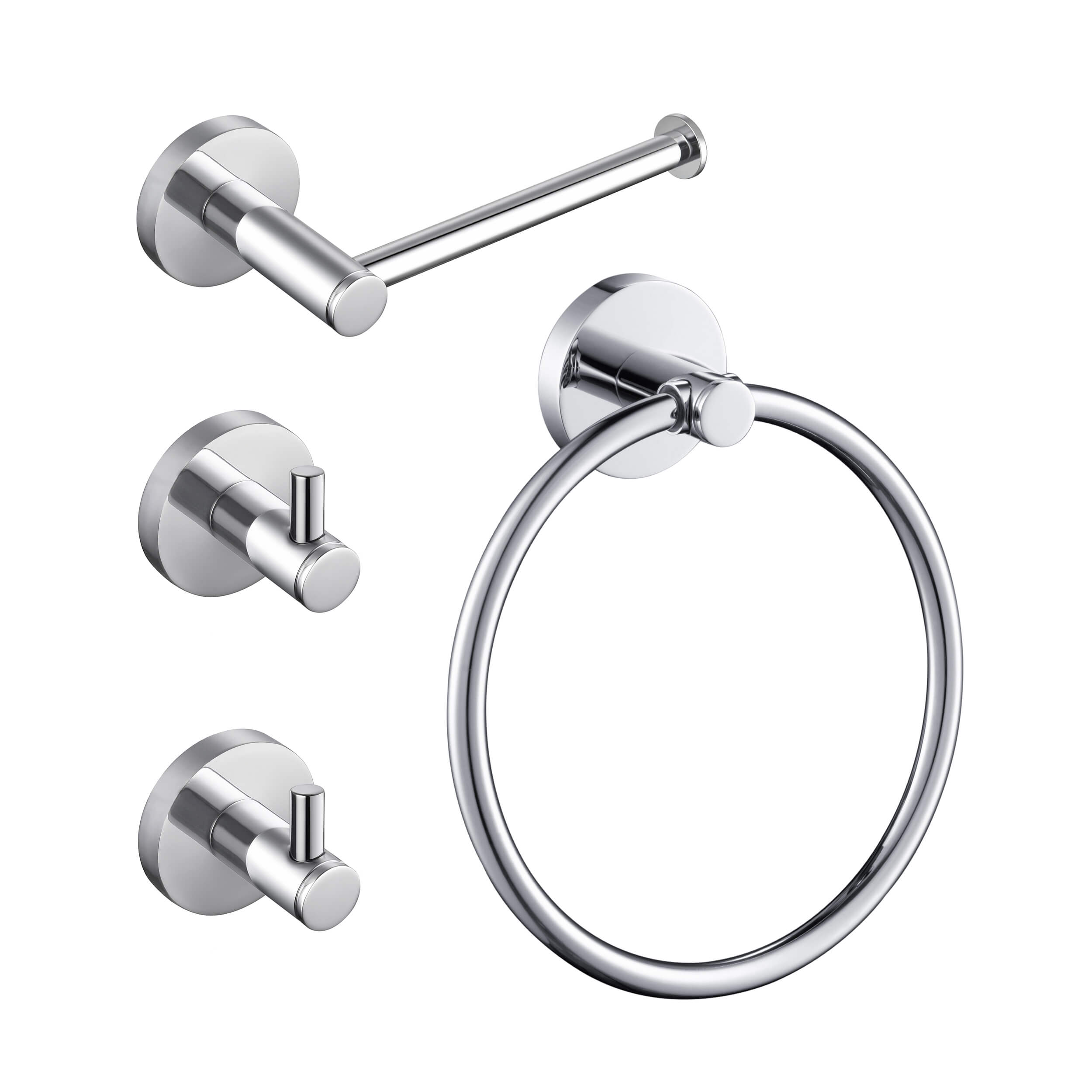 Halo 4-Piece Bathroom Hardware Set - C-CBA14-4-1  - Shop at Home Craft Studio - 21