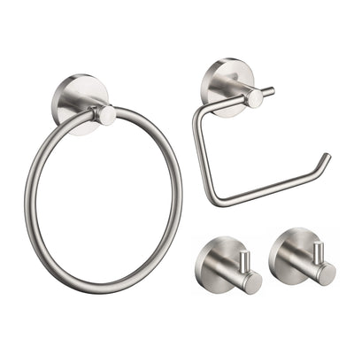Halo 4-Piece Bathroom Hardware Set - C-CBA14-4-2  - Shop at Home Craft Studio - 11