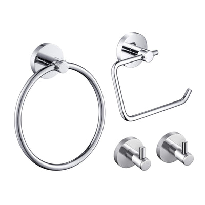 Halo 4-Piece Bathroom Hardware Set - C-CBA14-4-2  - Shop at Home Craft Studio - 21