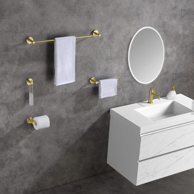 Halo 4-Piece Bathroom Hardware Set - C-CBA14-4  - Shop at Home Craft Studio - 2