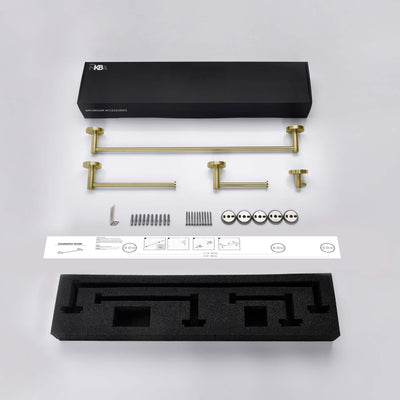 Halo 4-Piece Bathroom Hardware Set - C-CBA14-4  - Shop at Home Craft Studio - 6