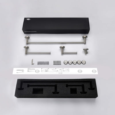 Halo 4-Piece Bathroom Hardware Set - C-CBA14-4  - Shop at Home Craft Studio - 10