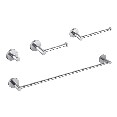 Halo 4-Piece Bathroom Hardware Set - C-CBA14-4  - Shop at Home Craft Studio - 13