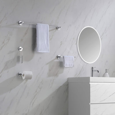 Halo 4-Piece Bathroom Hardware Set - C-CBA14-4  - Shop at Home Craft Studio - 15