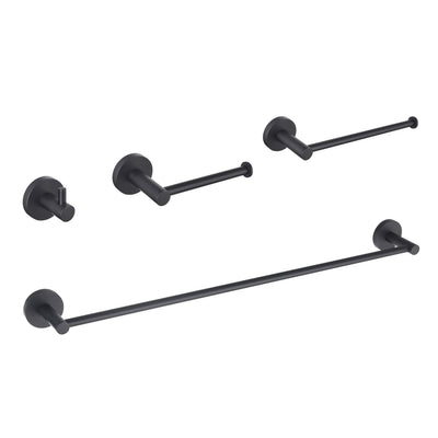 Halo 4-Piece Bathroom Hardware Set - C-CBA14-4  - Shop at Home Craft Studio - 19
