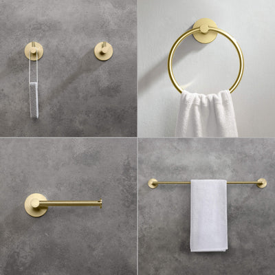 Halo 5-Piece Bathroom Hardware Set - C-CBA14-5-1  - Shop at Home Craft Studio - 4