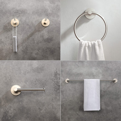 Halo 5-Piece Bathroom Hardware Set - C-CBA14-5-1  - Shop at Home Craft Studio - 13