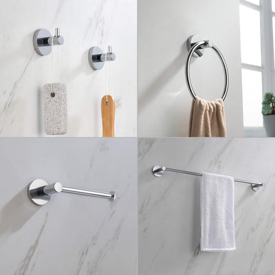 Halo 5-Piece Bathroom Hardware Set - C-CBA14-5-1  - Shop at Home Craft Studio - 21