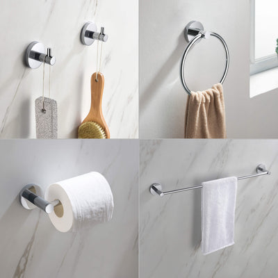 Halo 5-Piece Bathroom Hardware Set - C-CBA14-5-1  - Shop at Home Craft Studio - 23