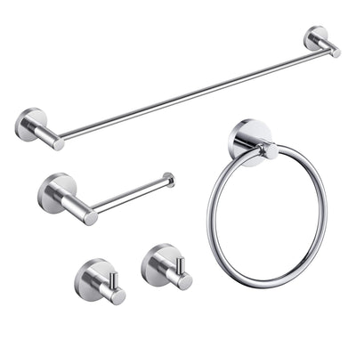 Halo 5-Piece Bathroom Hardware Set - C-CBA14-5-1  - Shop at Home Craft Studio - 26