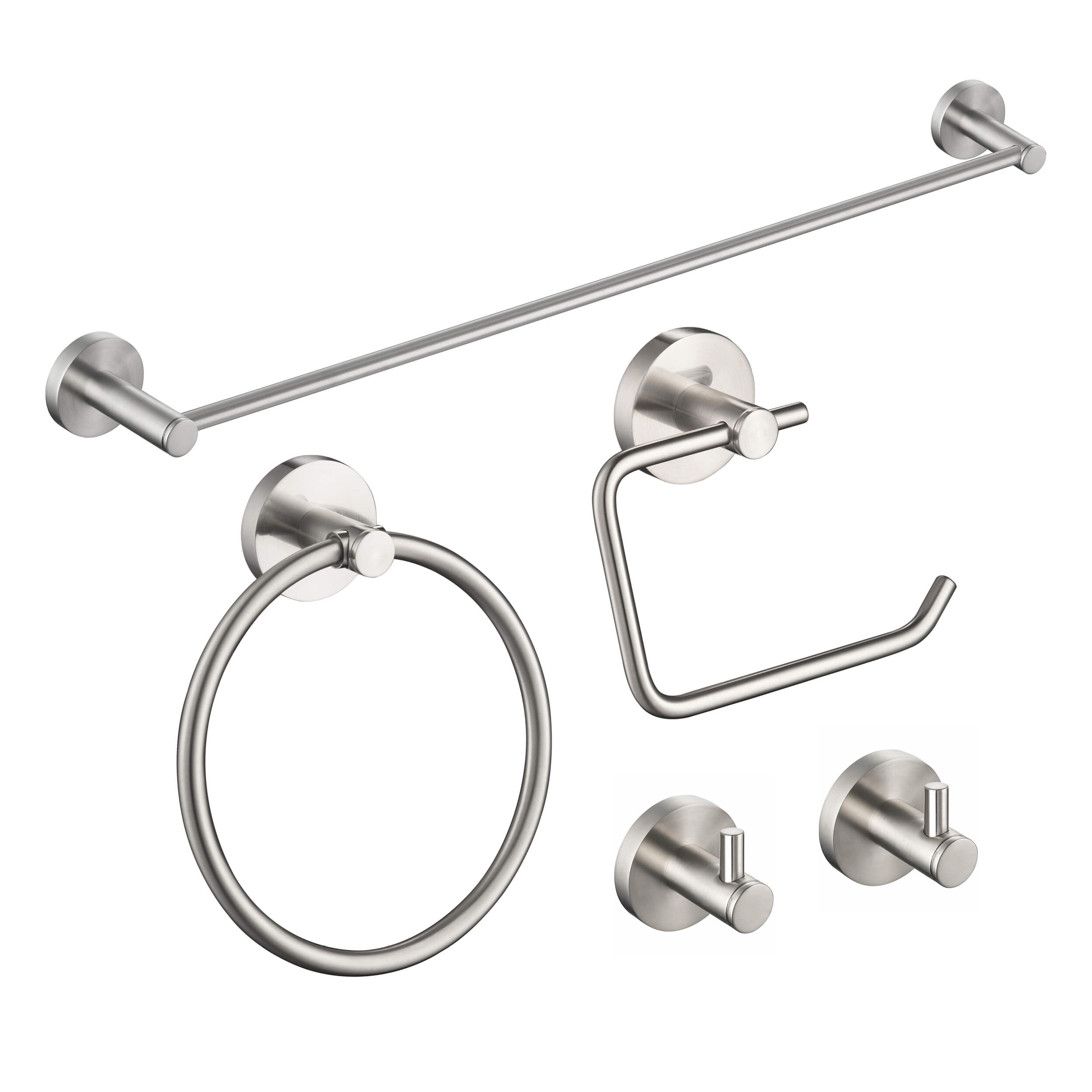 Halo 5-Piece Bathroom Hardware Set - C-CBA14-5-2  - Shop at Home Craft Studio - 12