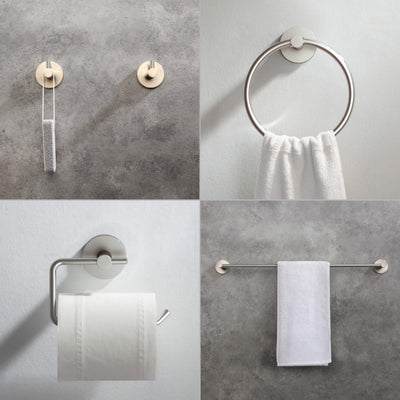 Halo 5-Piece Bathroom Hardware Set - C-CBA14-5-2  - Shop at Home Craft Studio - 15