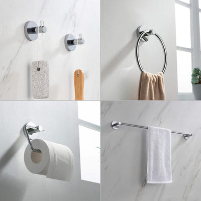 Halo 5-Piece Bathroom Hardware Set - C-CBA14-5-2  - Shop at Home Craft Studio - 23