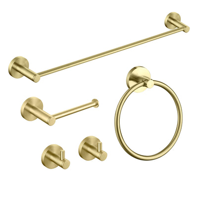 Halo 5-Piece Bathroom Hardware Set - C-CBA14-5-3  - Shop at Home Craft Studio - 1