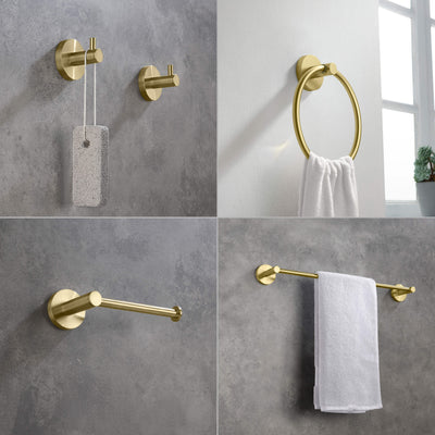 Halo 5-Piece Bathroom Hardware Set - C-CBA14-5-3  - Shop at Home Craft Studio - 2