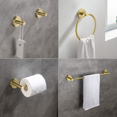 Halo 5-Piece Bathroom Hardware Set - C-CBA14-5-3  - Shop at Home Craft Studio - 3