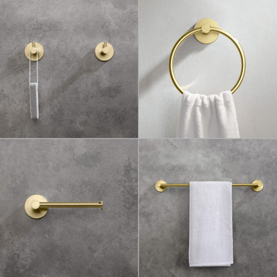 Halo 5-Piece Bathroom Hardware Set - C-CBA14-5-3  - Shop at Home Craft Studio - 4