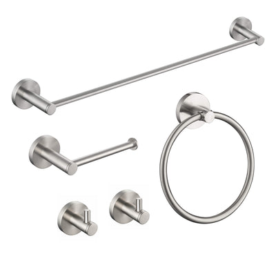 Halo 5-Piece Bathroom Hardware Set - C-CBA14-5-3  - Shop at Home Craft Studio - 12