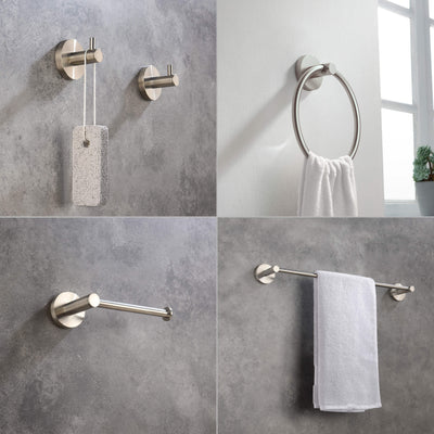 Halo 5-Piece Bathroom Hardware Set - C-CBA14-5-3  - Shop at Home Craft Studio - 13