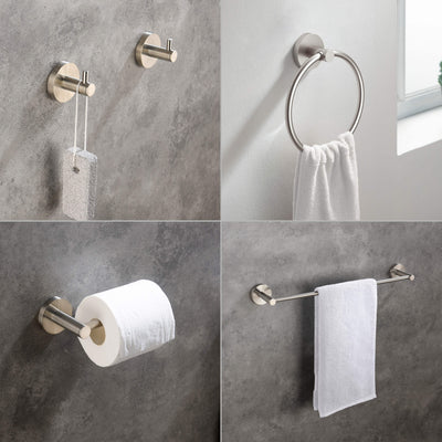 Halo 5-Piece Bathroom Hardware Set - C-CBA14-5-3  - Shop at Home Craft Studio - 14