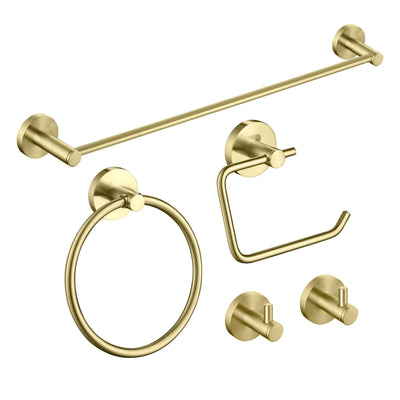 Halo 5-Piece Bathroom Hardware Set - C-CBA14-5-4  - Shop at Home Craft Studio - 1