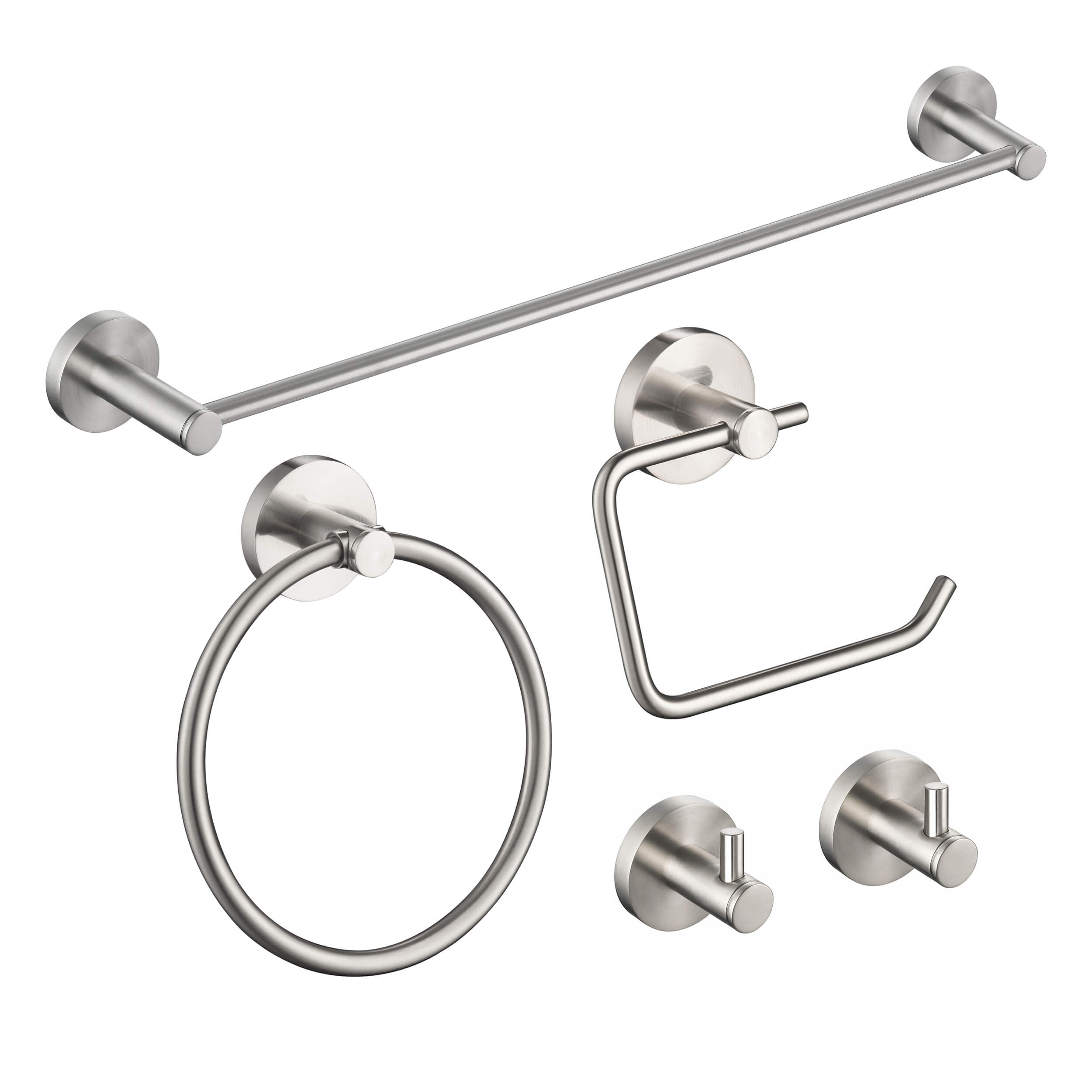 Halo 5-Piece Bathroom Hardware Set - C-CBA14-5-4  - Shop at Home Craft Studio - 11