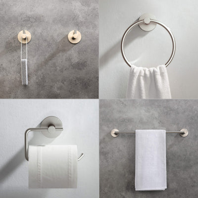 Halo 5-Piece Bathroom Hardware Set - C-CBA14-5-4  - Shop at Home Craft Studio - 13