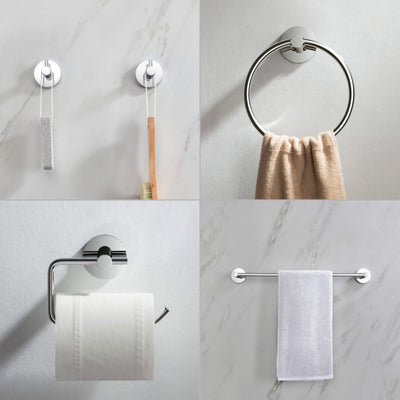 Halo 5-Piece Bathroom Hardware Set - C-CBA14-5-4  - Shop at Home Craft Studio - 24