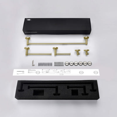 Halo 5-Piece Bathroom Hardware Set - C-CBA14-5  - Shop at Home Craft Studio - 6