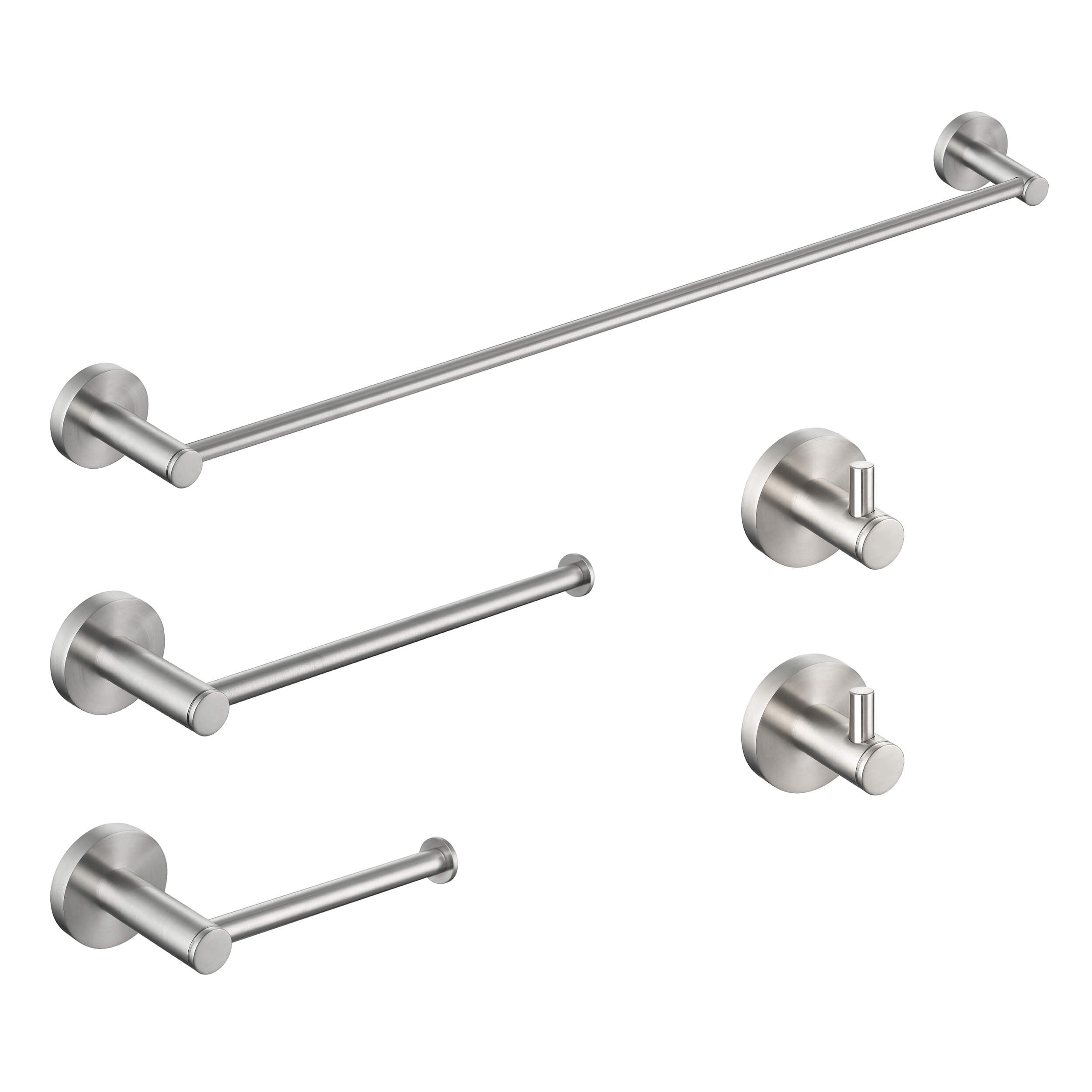 Halo 5-Piece Bathroom Hardware Set - C-CBA14-5  - Shop at Home Craft Studio - 7