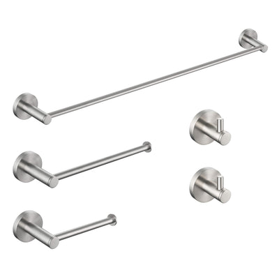 Halo 5-Piece Bathroom Hardware Set - C-CBA14-5  - Shop at Home Craft Studio - 7