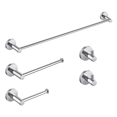 Halo 5-Piece Bathroom Hardware Set - C-CBA14-5  - Shop at Home Craft Studio - 13