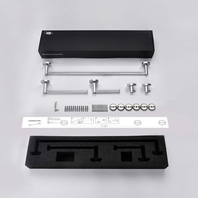 Halo 5-Piece Bathroom Hardware Set - C-CBA14-5  - Shop at Home Craft Studio - 18