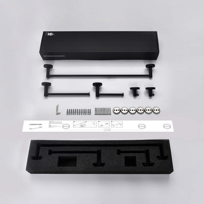 Halo 5-Piece Bathroom Hardware Set - C-CBA14-5  - Shop at Home Craft Studio - 24