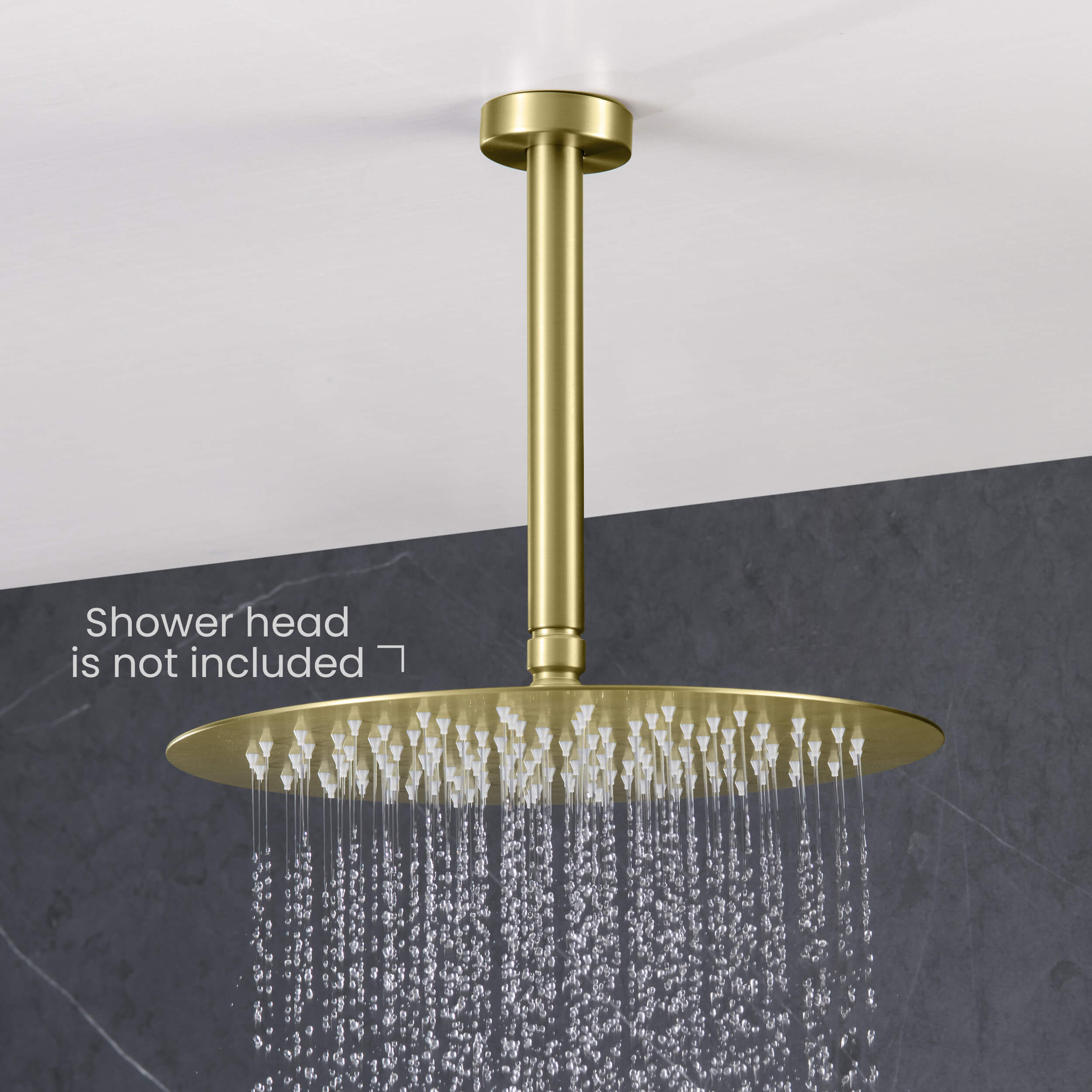 Halo 8" Ceiling Mounted Shower Arm - SA0800  - Shop at Home Craft Studio - 2