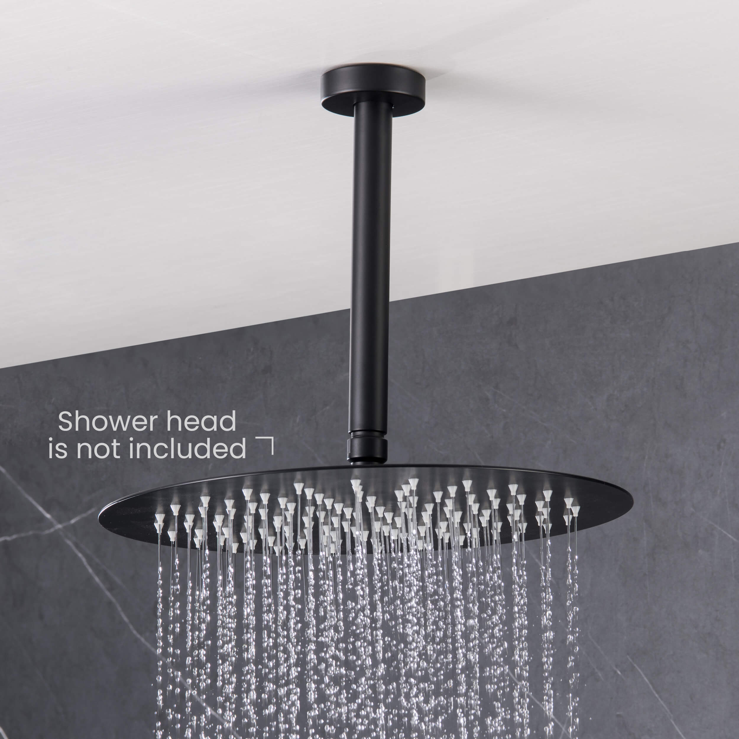 Halo 8" Ceiling Mounted Shower Arm - SA0800  - Shop at Home Craft Studio - 14
