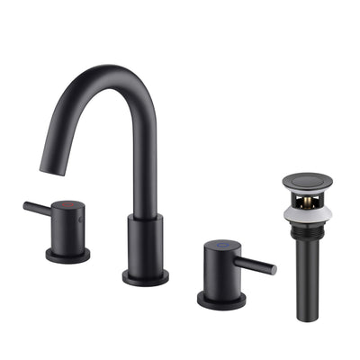 Halo 8" Widespread Bathroom Sink Faucet with Drain Assembly - CBF-1016  - Shop at Home Craft Studio - 16