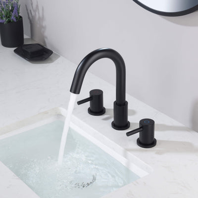 Halo 8" Widespread Bathroom Sink Faucet with Drain Assembly - CBF-1016  - Shop at Home Craft Studio - 18