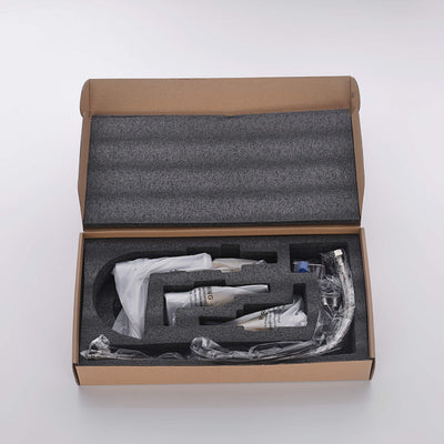 Halo 8" Widespread Bathroom Sink Faucet with Drain Assembly - CBF-1025BG  - Shop at Home Craft Studio - 13