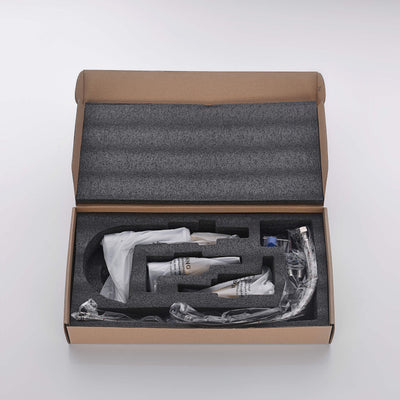 Halo 8" Widespread Bathroom Sink Faucet with Drain Assembly - CBF-1025BG  - Shop at Home Craft Studio - 21