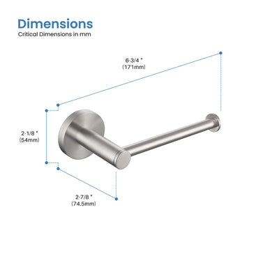 Halo Bathroom Toilet Paper Holder - CBA-1402  - Shop at Home Craft Studio - 13