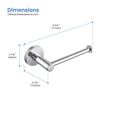 Halo Bathroom Toilet Paper Holder - CBA-1402  - Shop at Home Craft Studio - 20