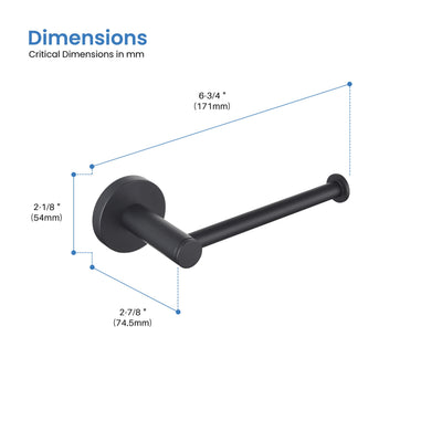 Halo Bathroom Toilet Paper Holder - CBA-1402  - Shop at Home Craft Studio - 27