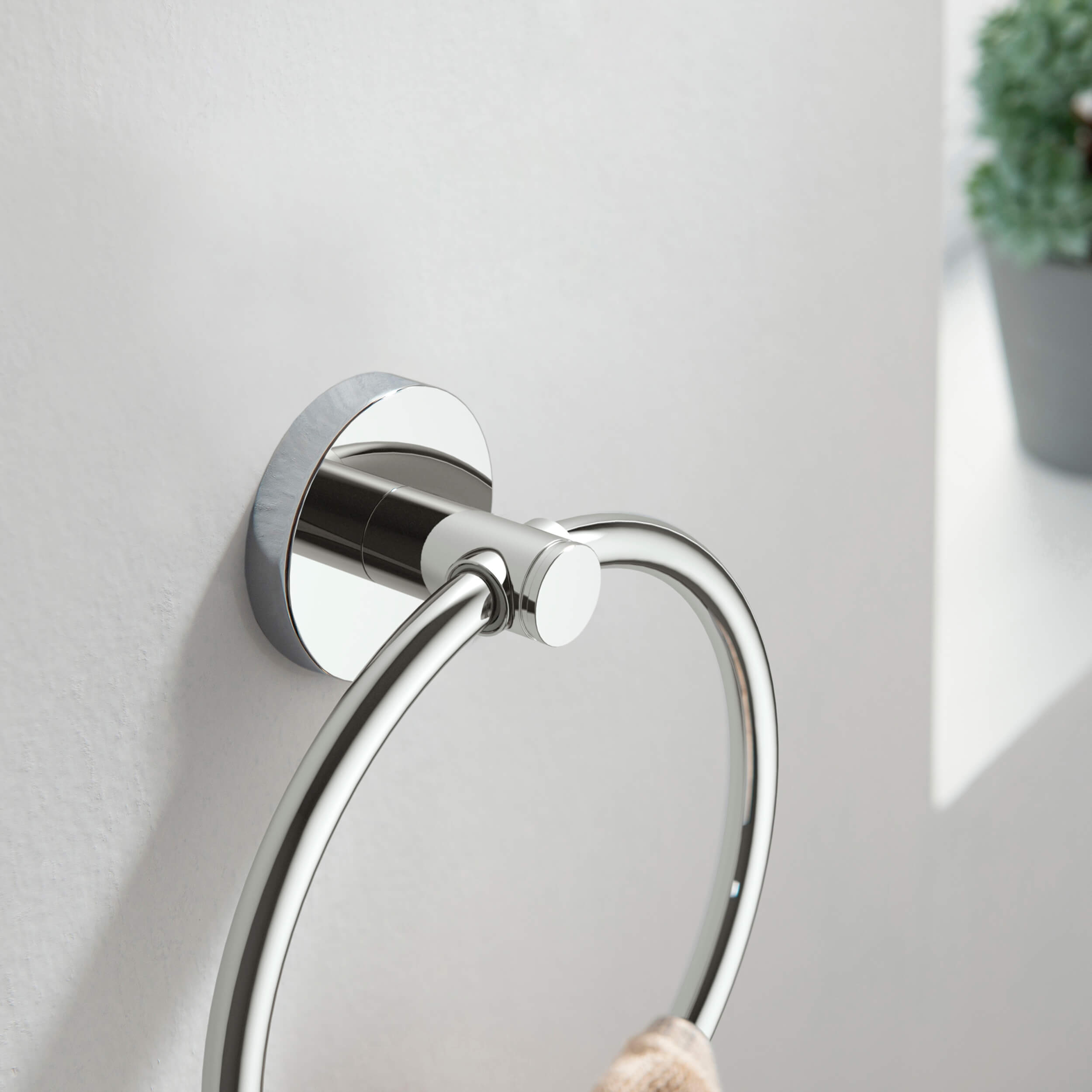 Halo Bathroom Towel Ring - CBA-1406  - Shop at Home Craft Studio - 24