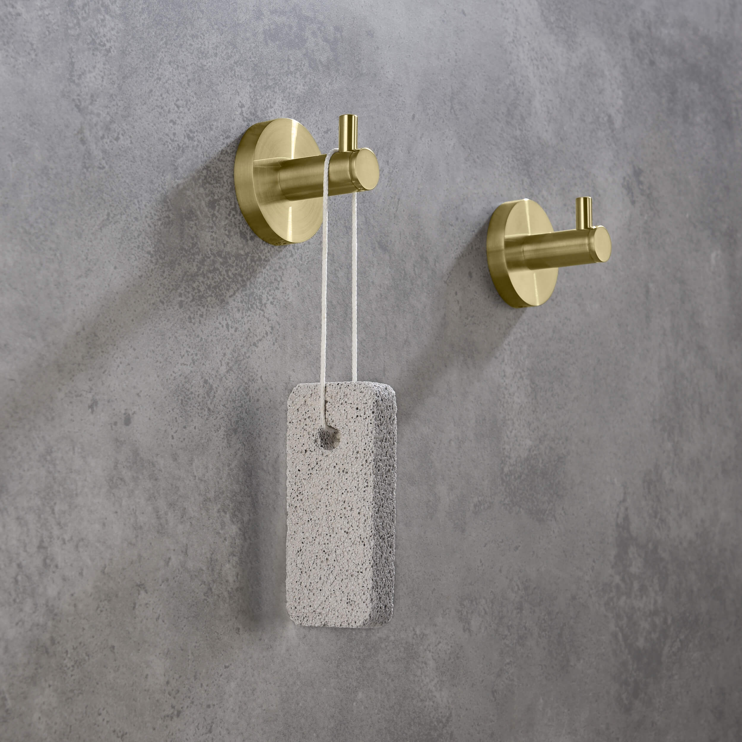 Halo Bathroom Towel & Robe Hook 2 Count - CBA-1401-2PC  - Shop at Home Craft Studio - 3