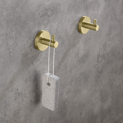 Halo Bathroom Towel & Robe Hook 2 Count - CBA-1401-2PC  - Shop at Home Craft Studio - 4