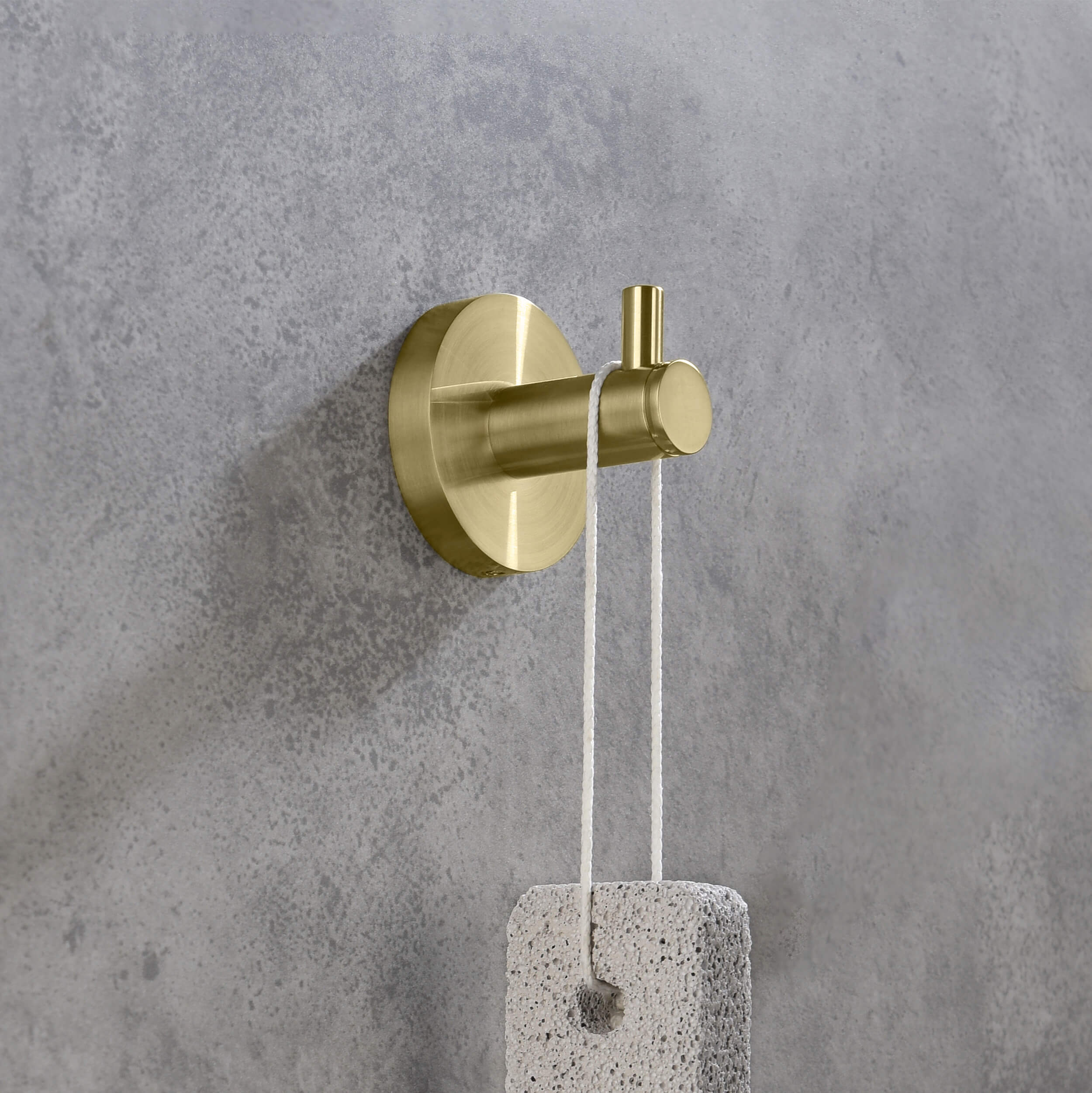 Halo Bathroom Towel & Robe Hook 2 Count - CBA-1401-2PC  - Shop at Home Craft Studio - 6