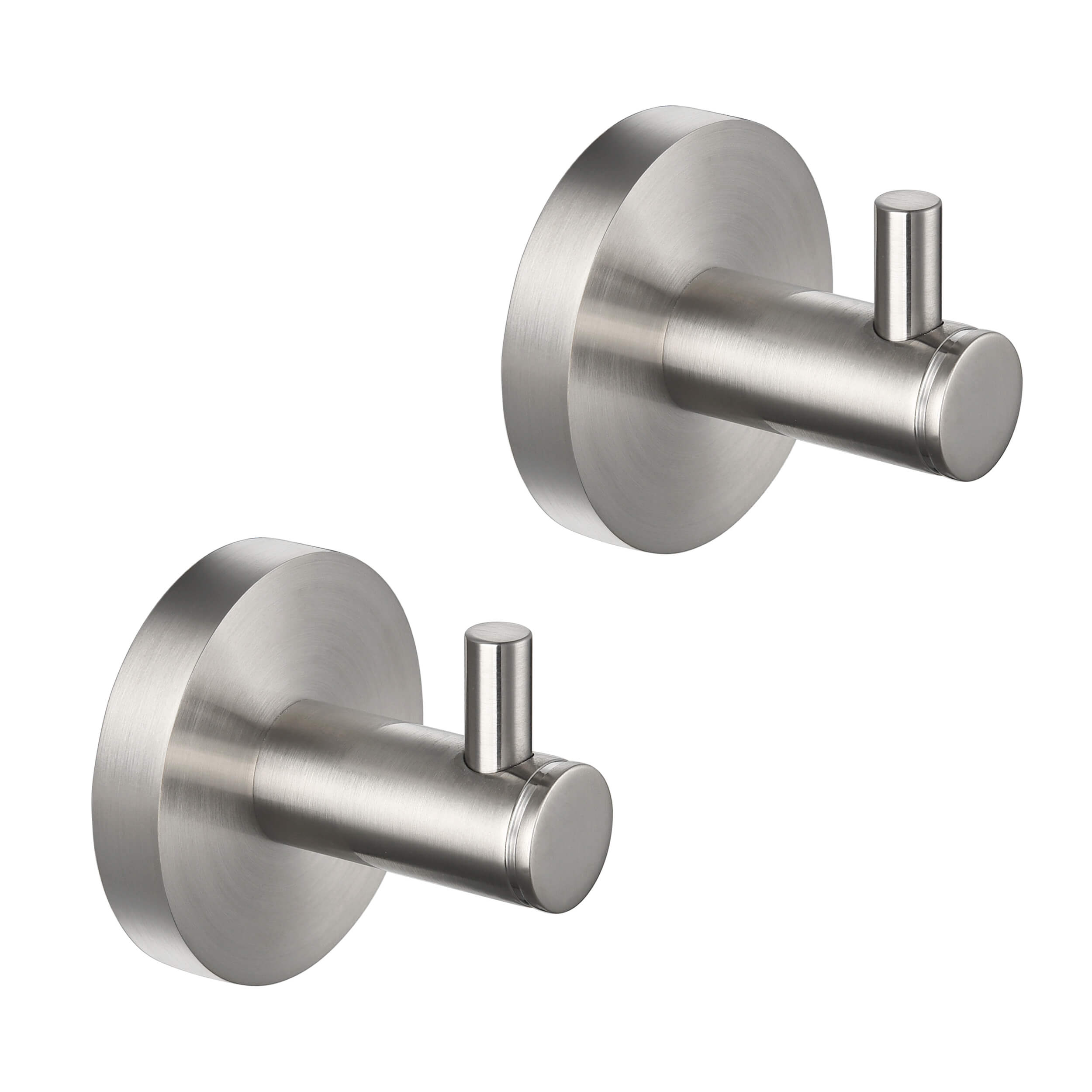 Halo Bathroom Towel & Robe Hook 2 Count - CBA-1401-2PC  - Shop at Home Craft Studio - 11