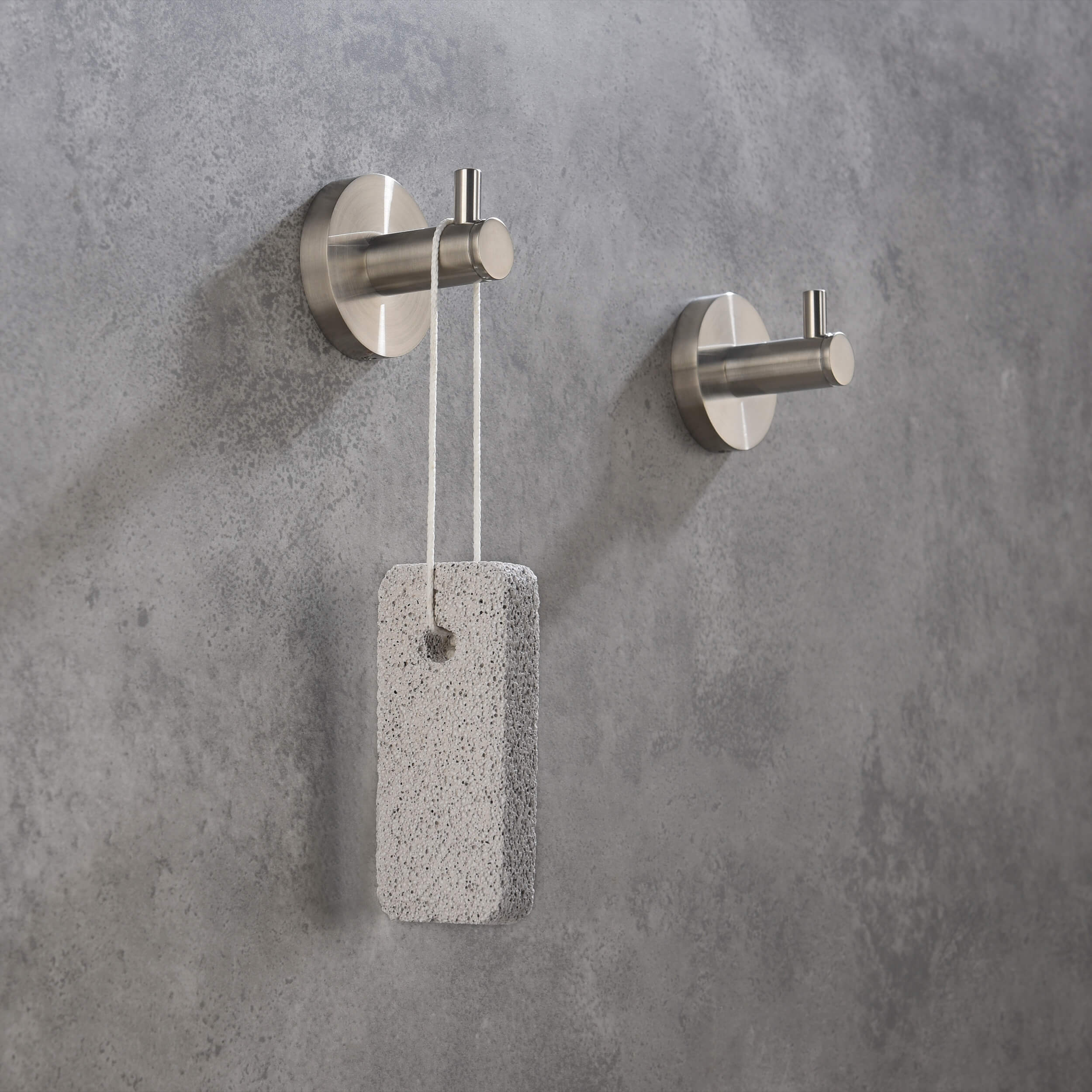 Halo Bathroom Towel & Robe Hook 2 Count - CBA-1401-2PC  - Shop at Home Craft Studio - 13